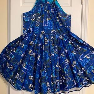 Pinup Girl Clothing Harley dress in Tiki Print